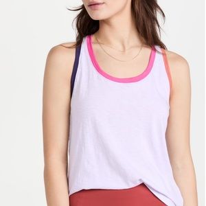Sundry Racerback Tank Top lilac